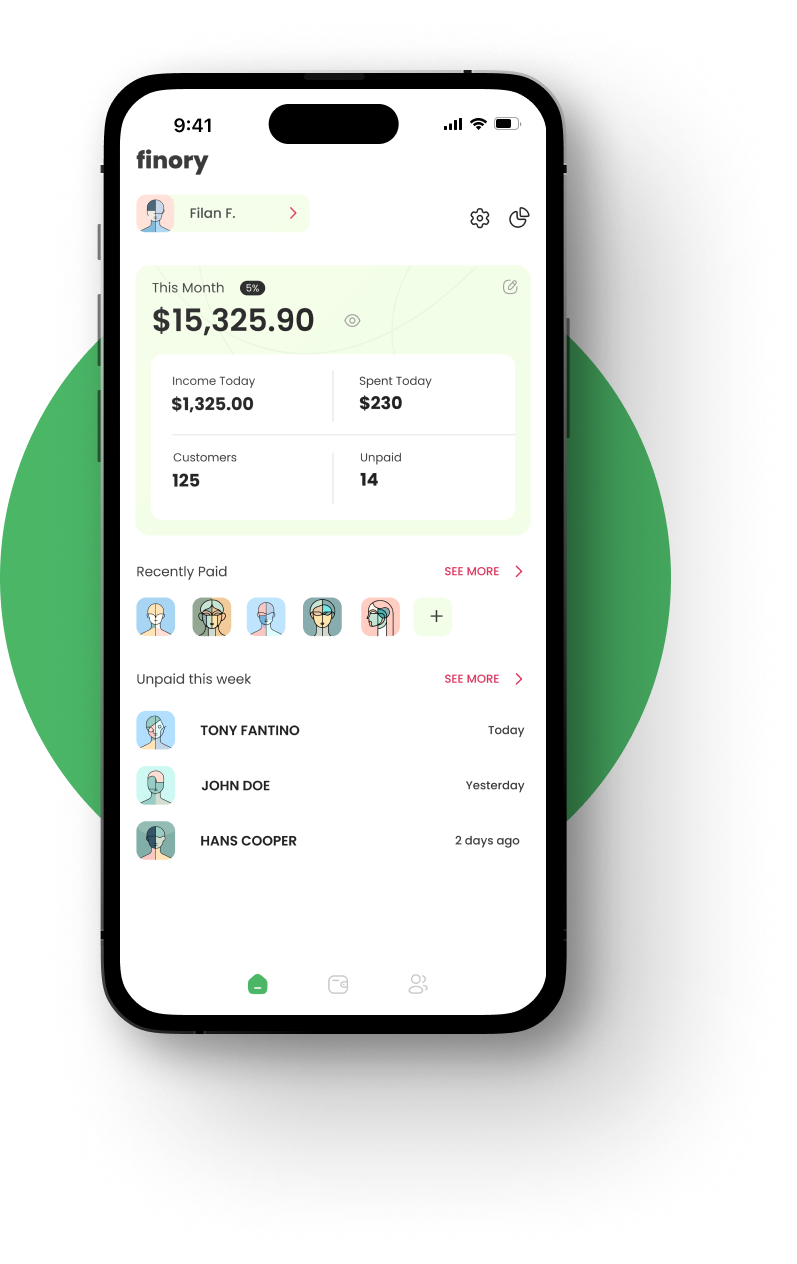 Finory App Interface